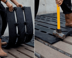 Durapak Slatted Rubber